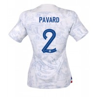 Dámy Fotbalový dres Francie Benjamin Pavard #2 MS 2022 Venkovní Krátký Rukáv